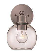  22221 BN - Grand Collection 1-Light Globe Shade Armed Sconce